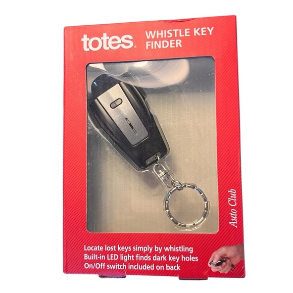 totes Other - Totes Black and White Whistle Key Finder with LED